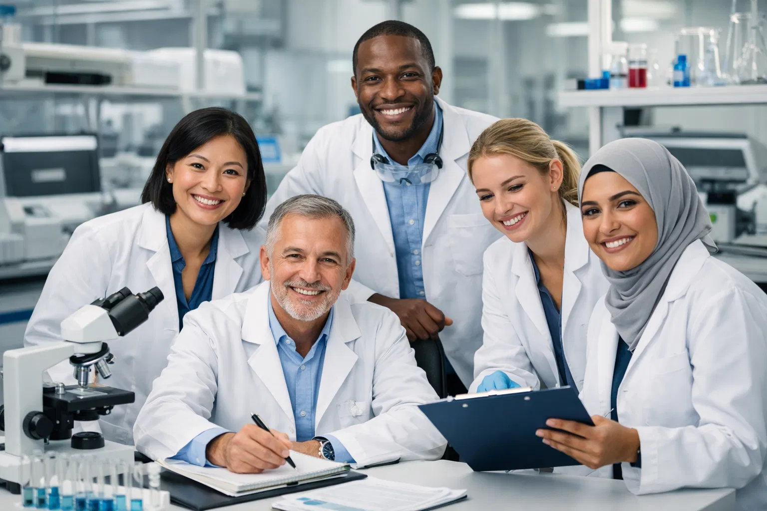 Bin Omaira Laboratories professional team