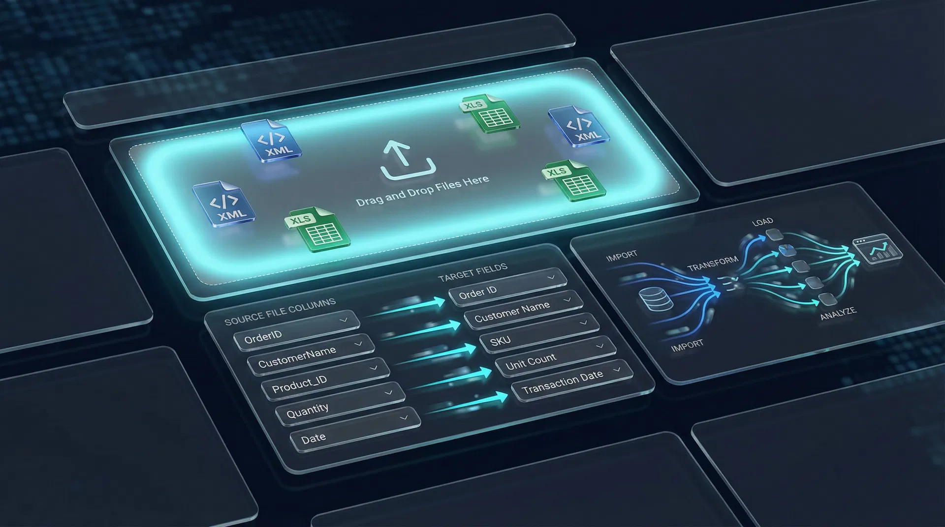 Importação de Dados MANZIX