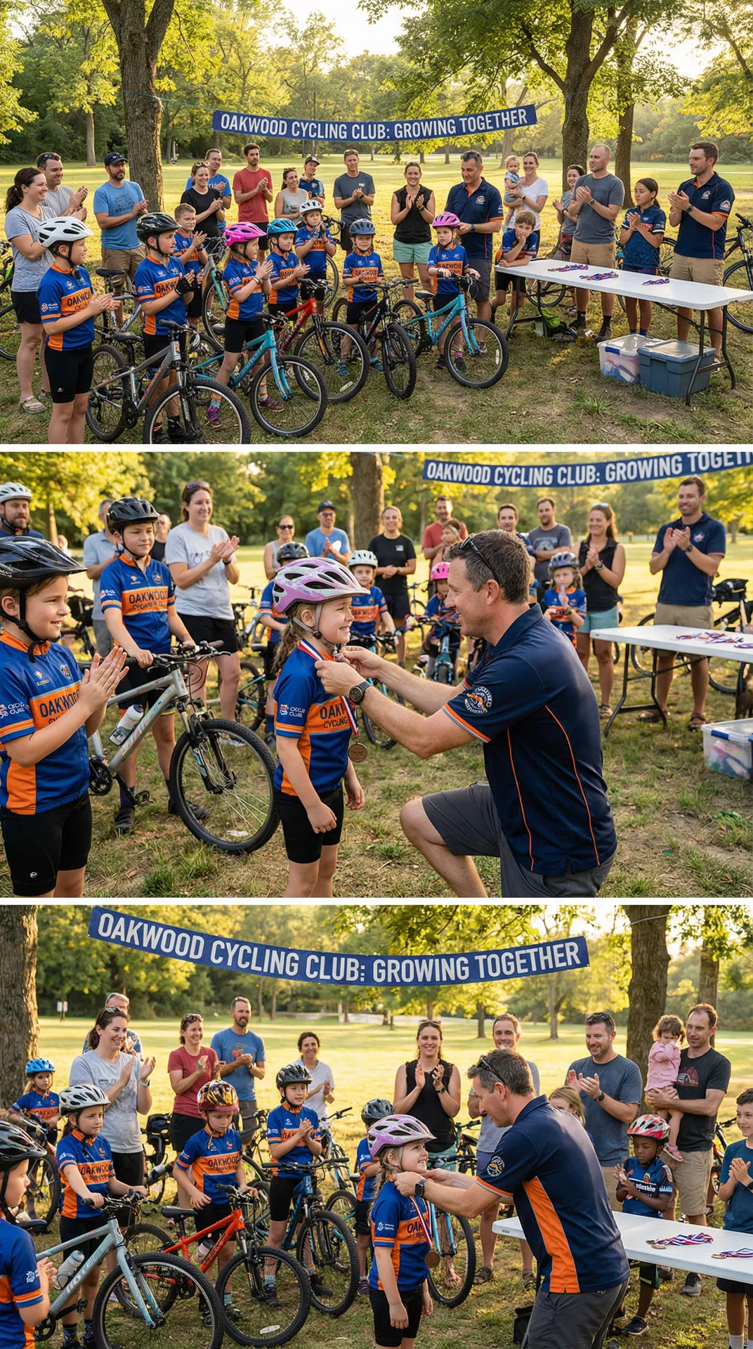 Vereinsmitglieder beim BIKE-FIT Training