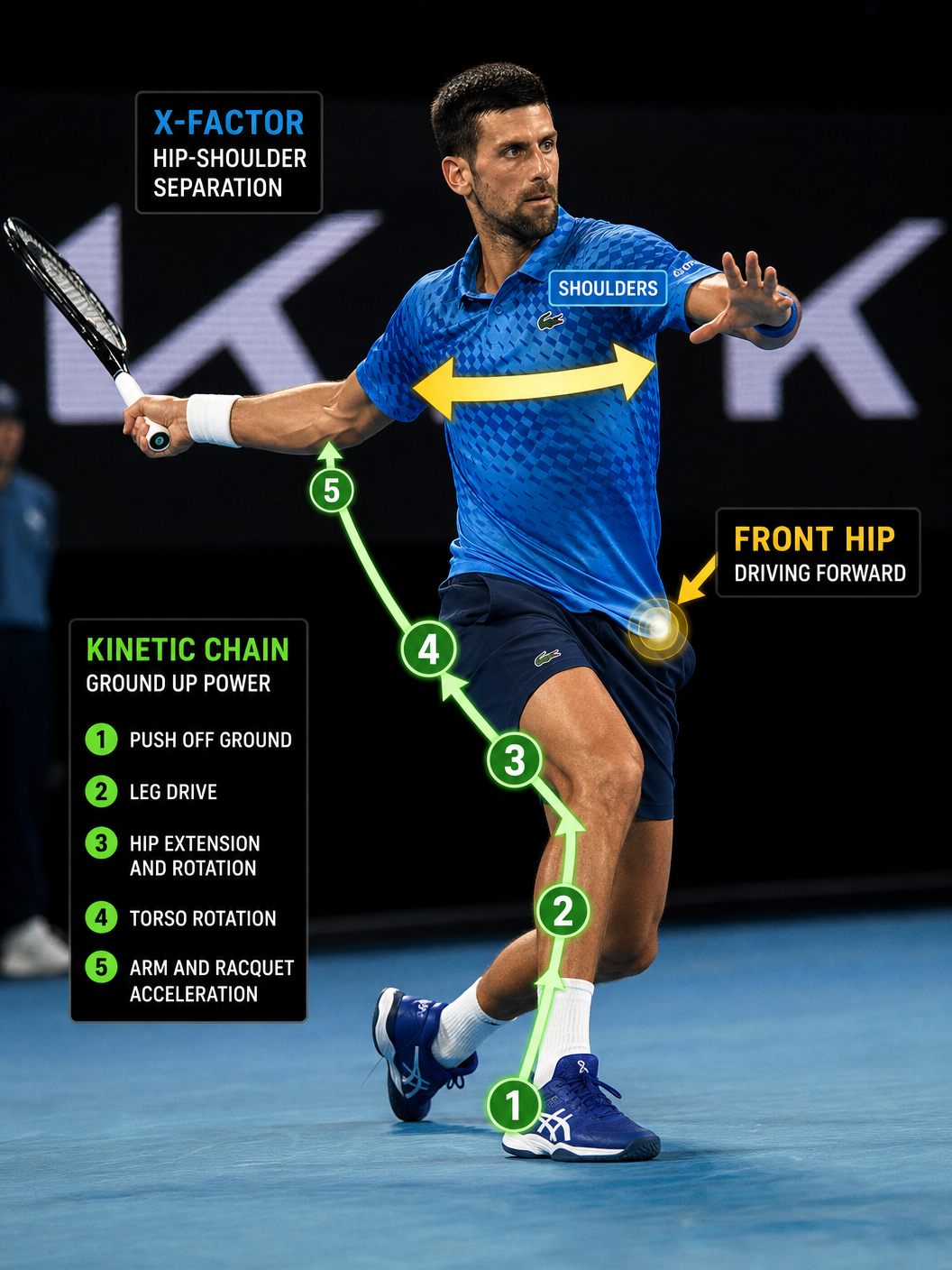 Forehand Hip Bump