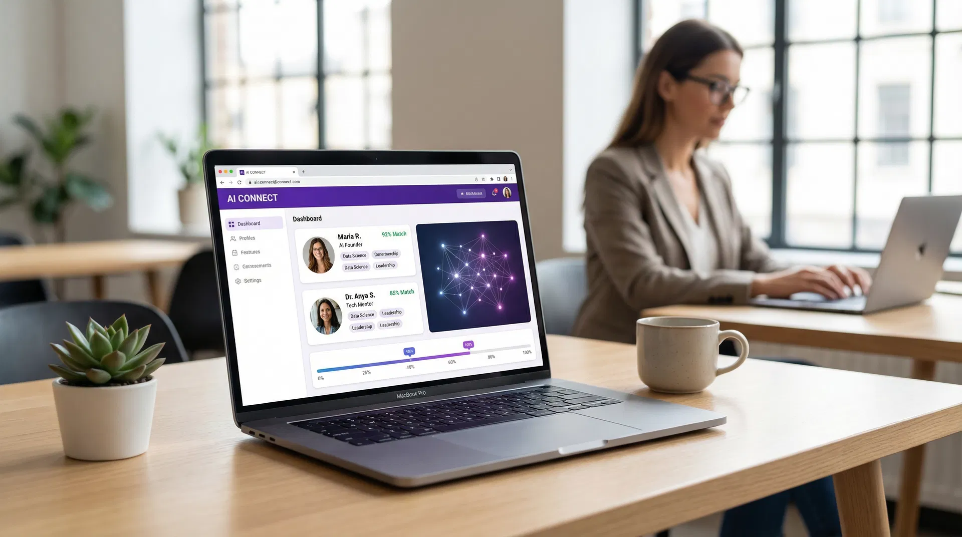 AI platform dashboard