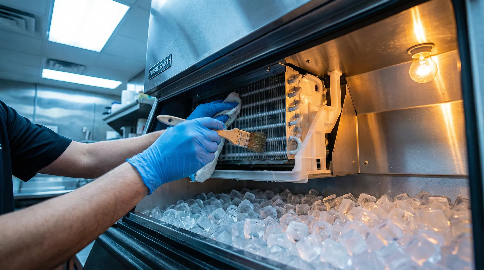 Commercial Ice Machine Cleaning service by American Pride Refrigeration in Maricopa County