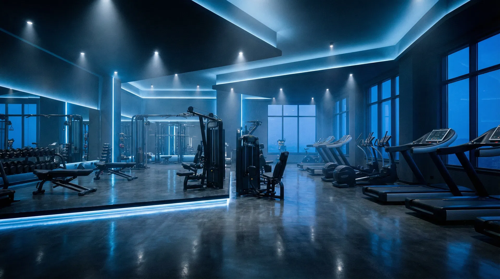 최신 피트니스 짐