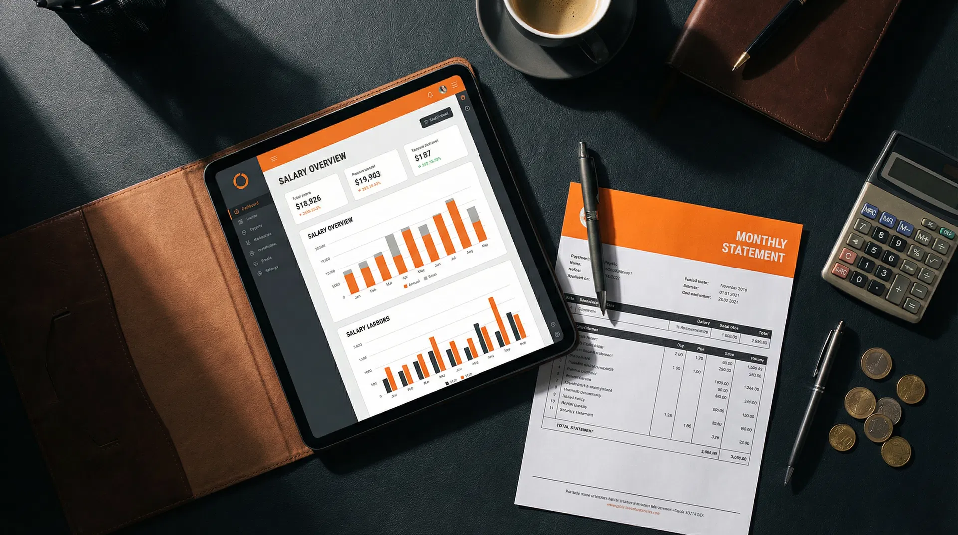 Interface du logiciel de gestion du personnel DataPaie