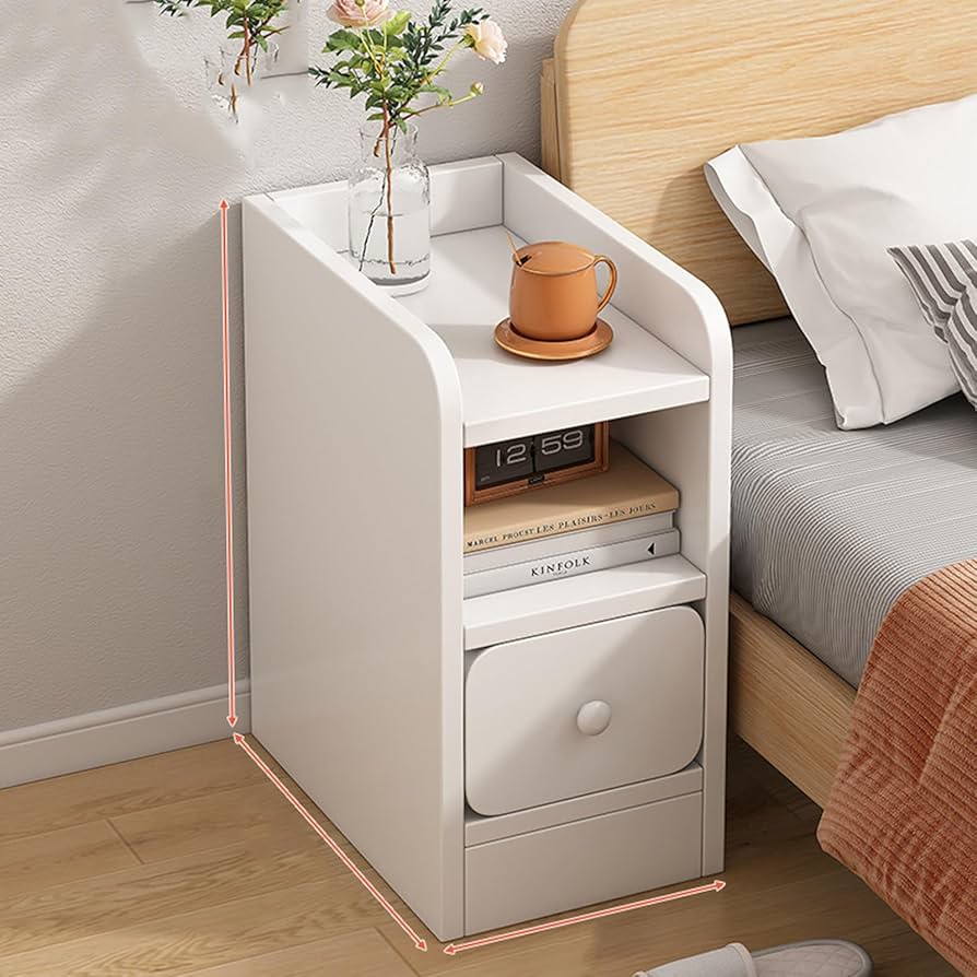 Modern Narrow Bedside Table