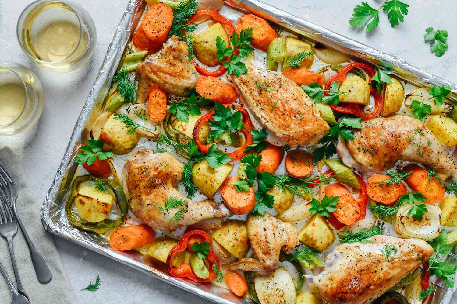 Rosemary Chicken with Root Vegetables
