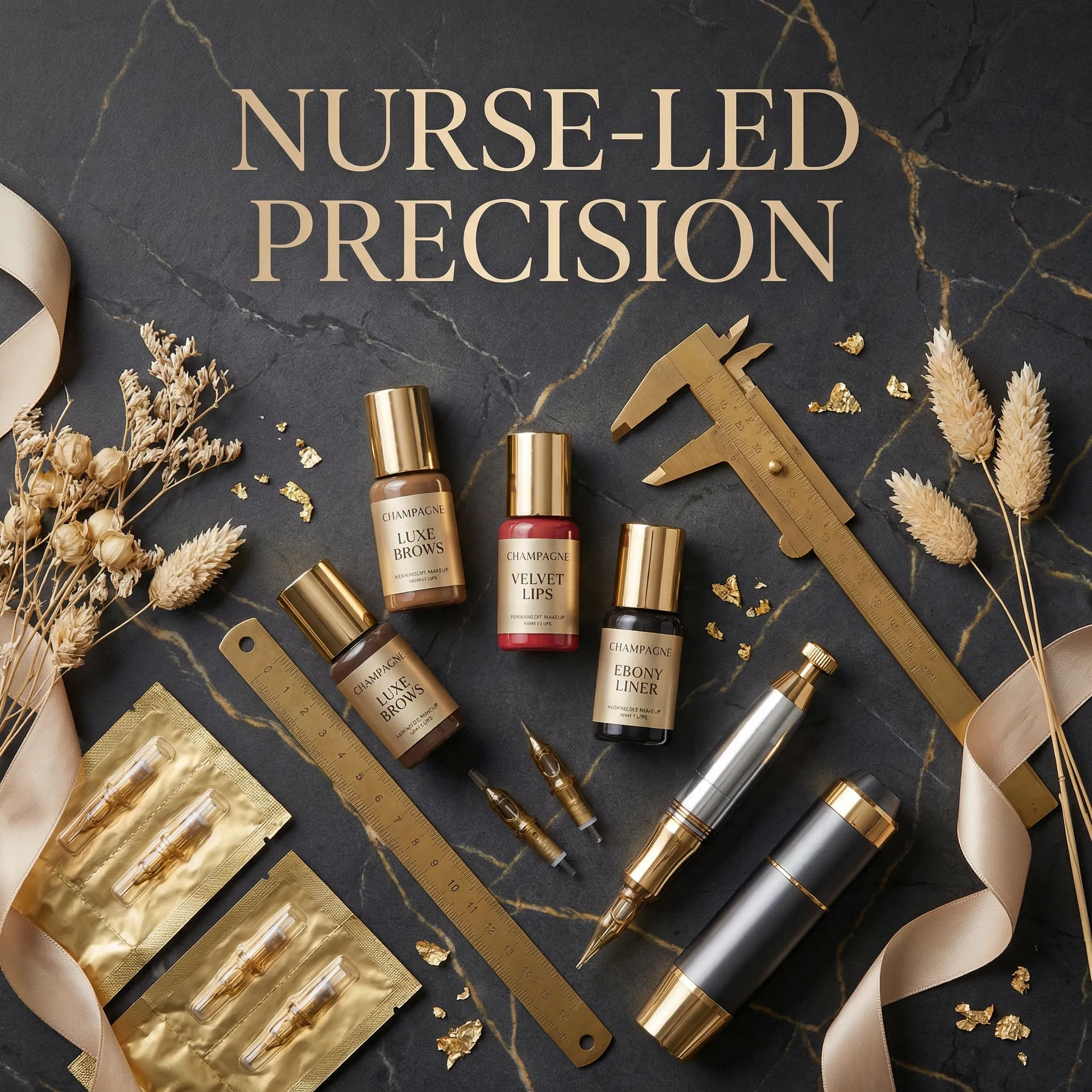 Nurse-Led Precision 🏥 Every tool, every pigment, every stroke — chosen with clinical expertise.