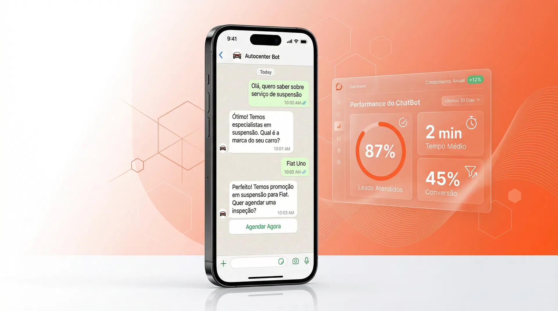 ChatBot WhatsApp em ação