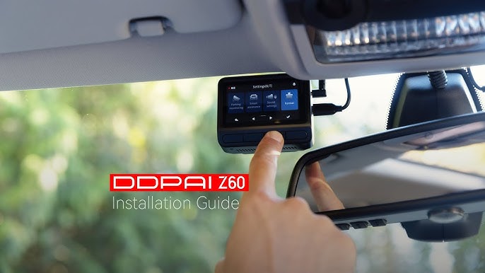 تركيب DDPAI Z60 في السيارة