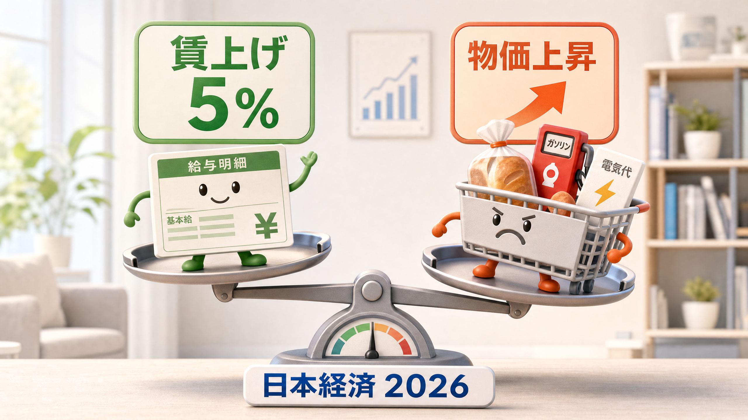 賃上げと物価高の攻防