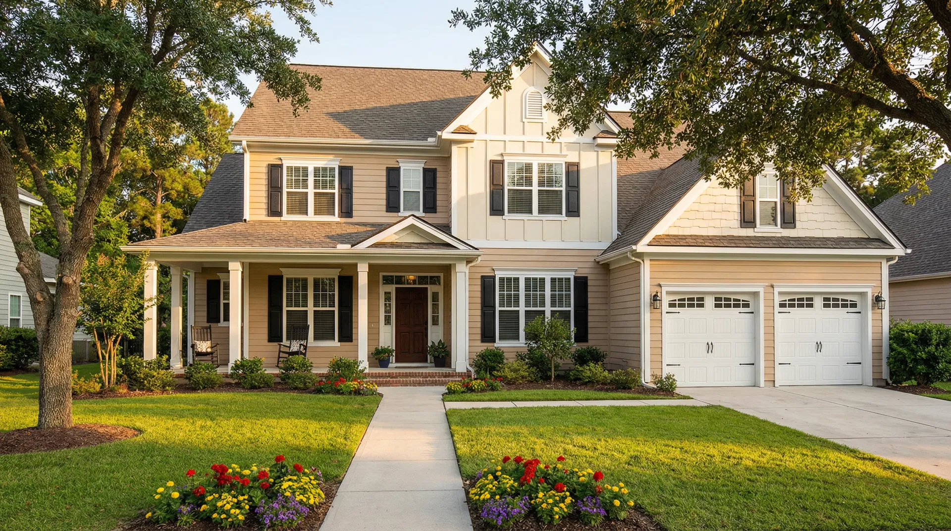 Well-maintained home