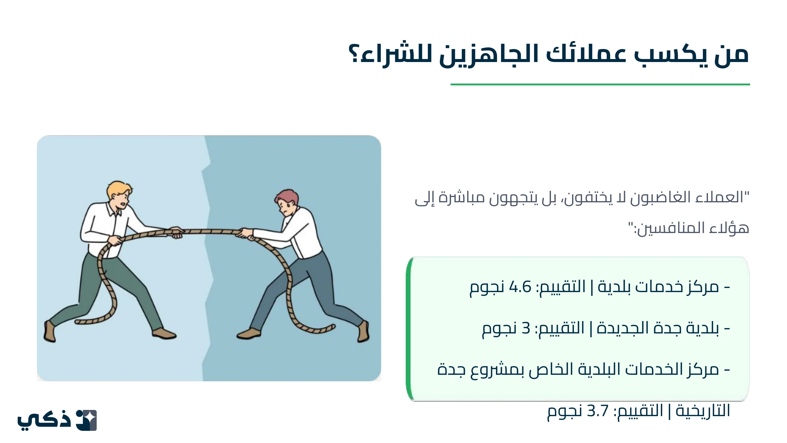 من يكسب عملاءك الجاهزين للشراء من يكسب عملاءك الجاهزين للشراء