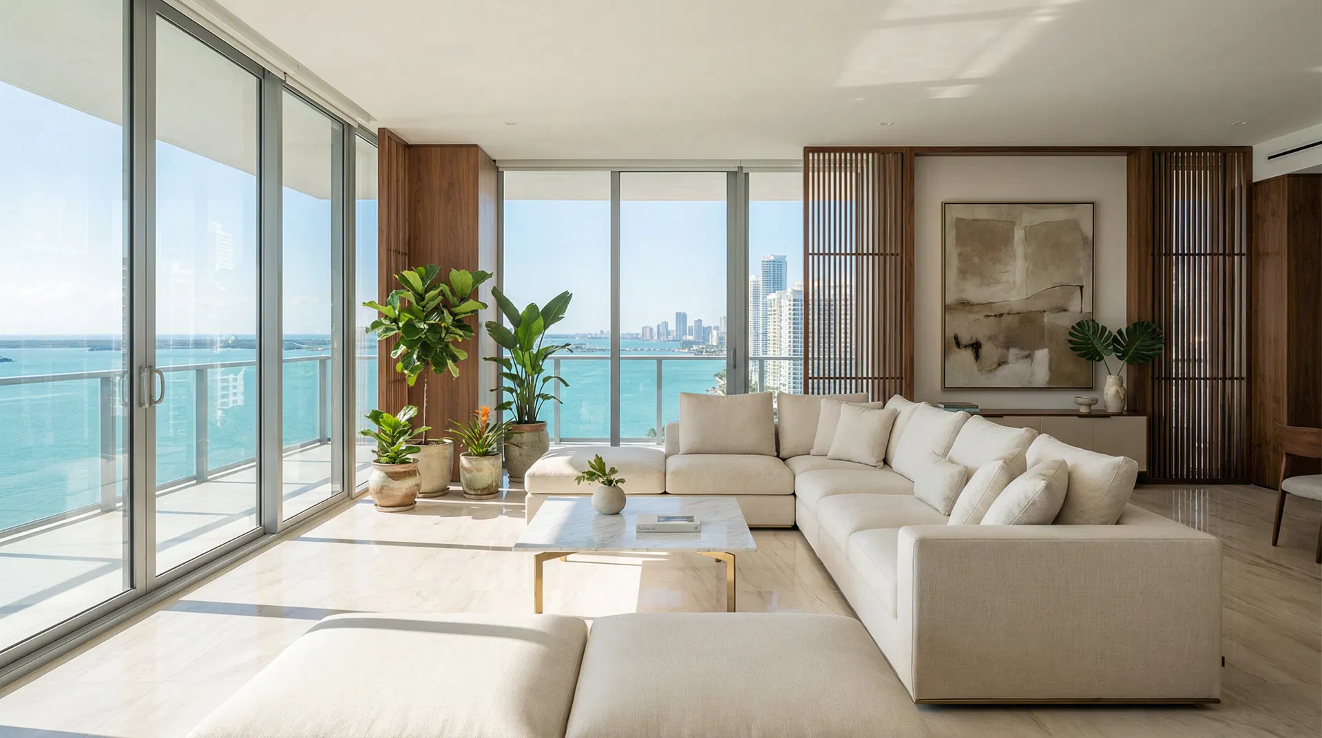 Luxury condo interior