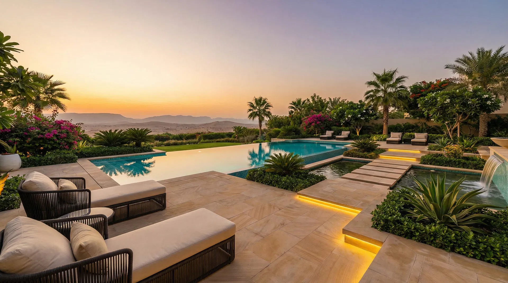 Landscaping Pool Oasis