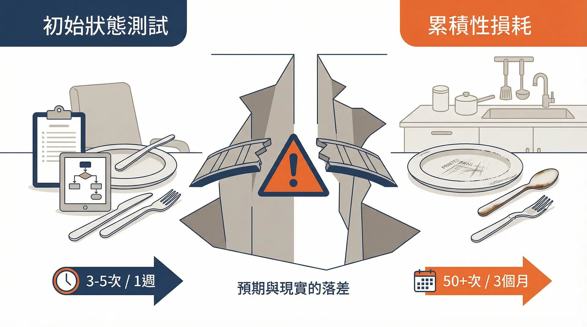 環保餐具客製化中的「耐久性錯覺」——為什麼打樣時用起來很好,三個月後卻開始出問題?
