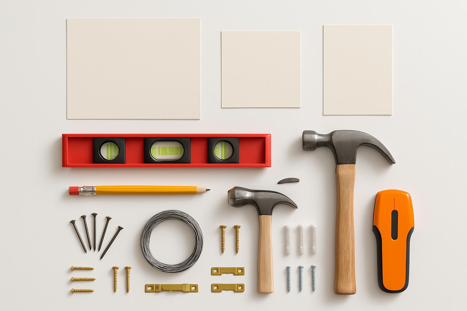 Gallery Wall Hanging Tools