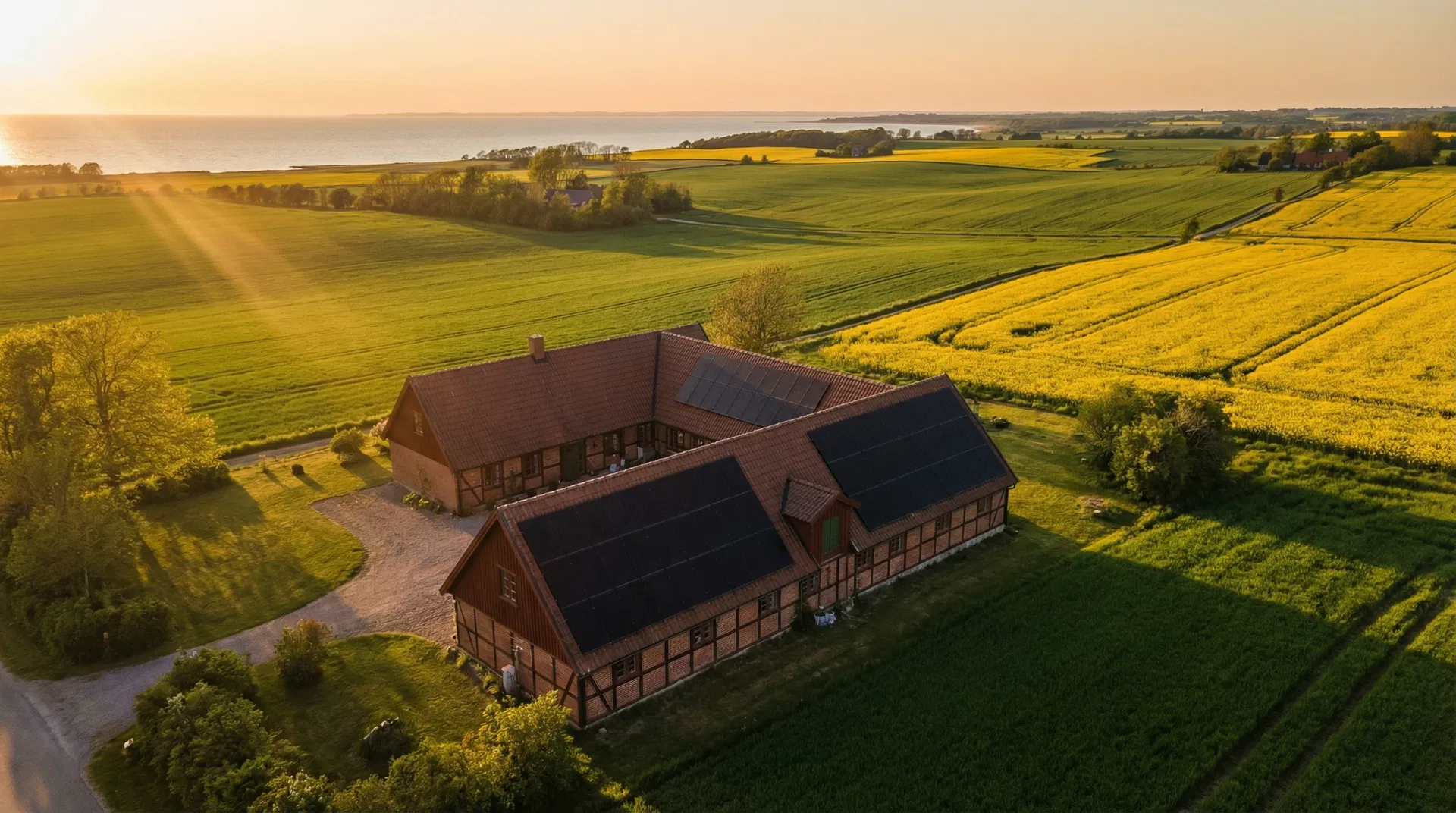 Solceller på Österlen