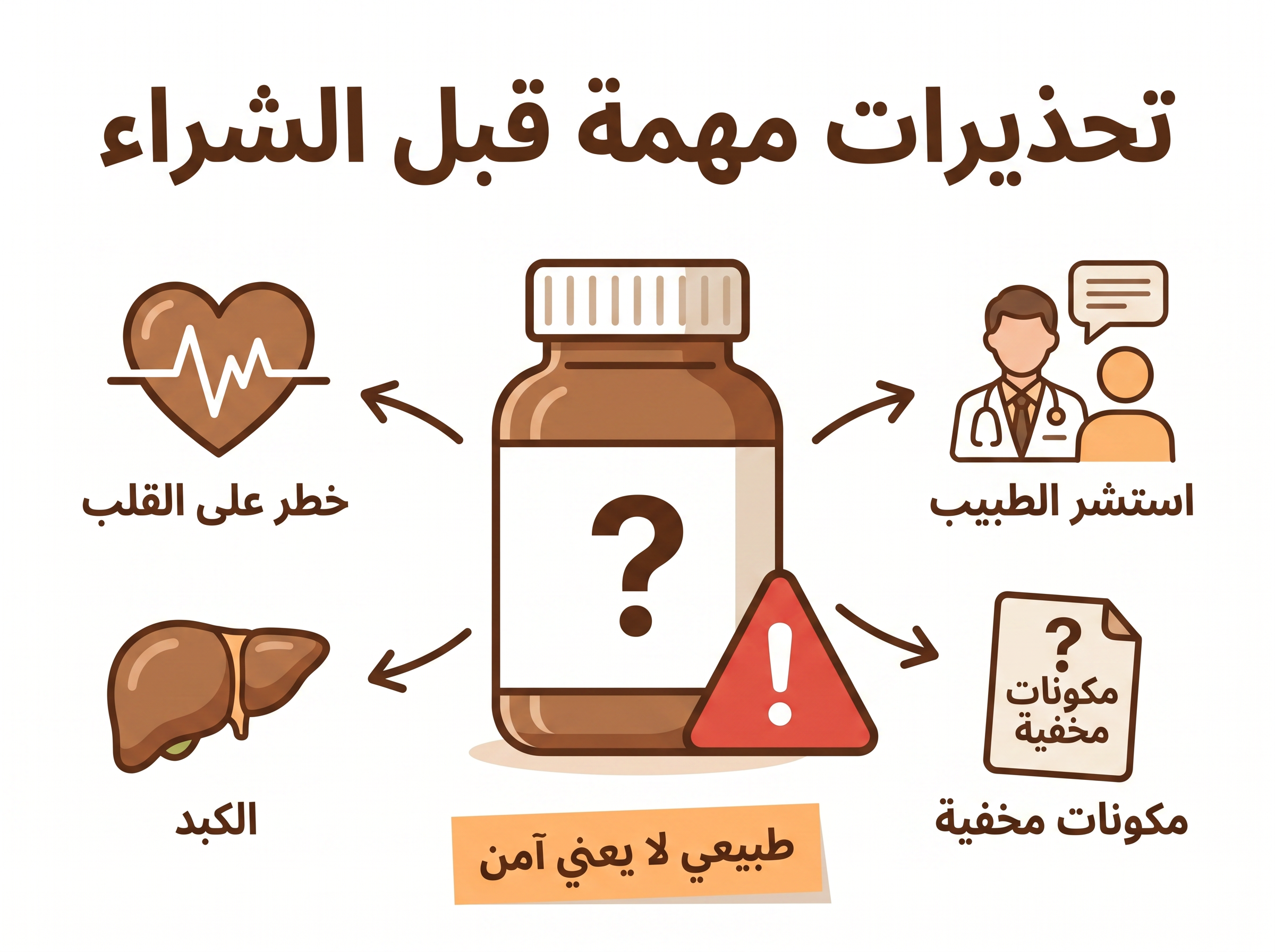 تحذيرات قبل الشراء