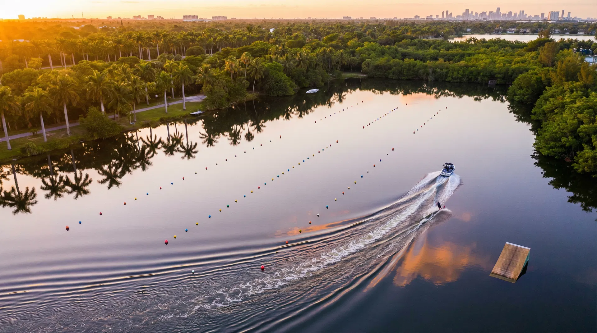Aerial view of Greater Miami Ski Club