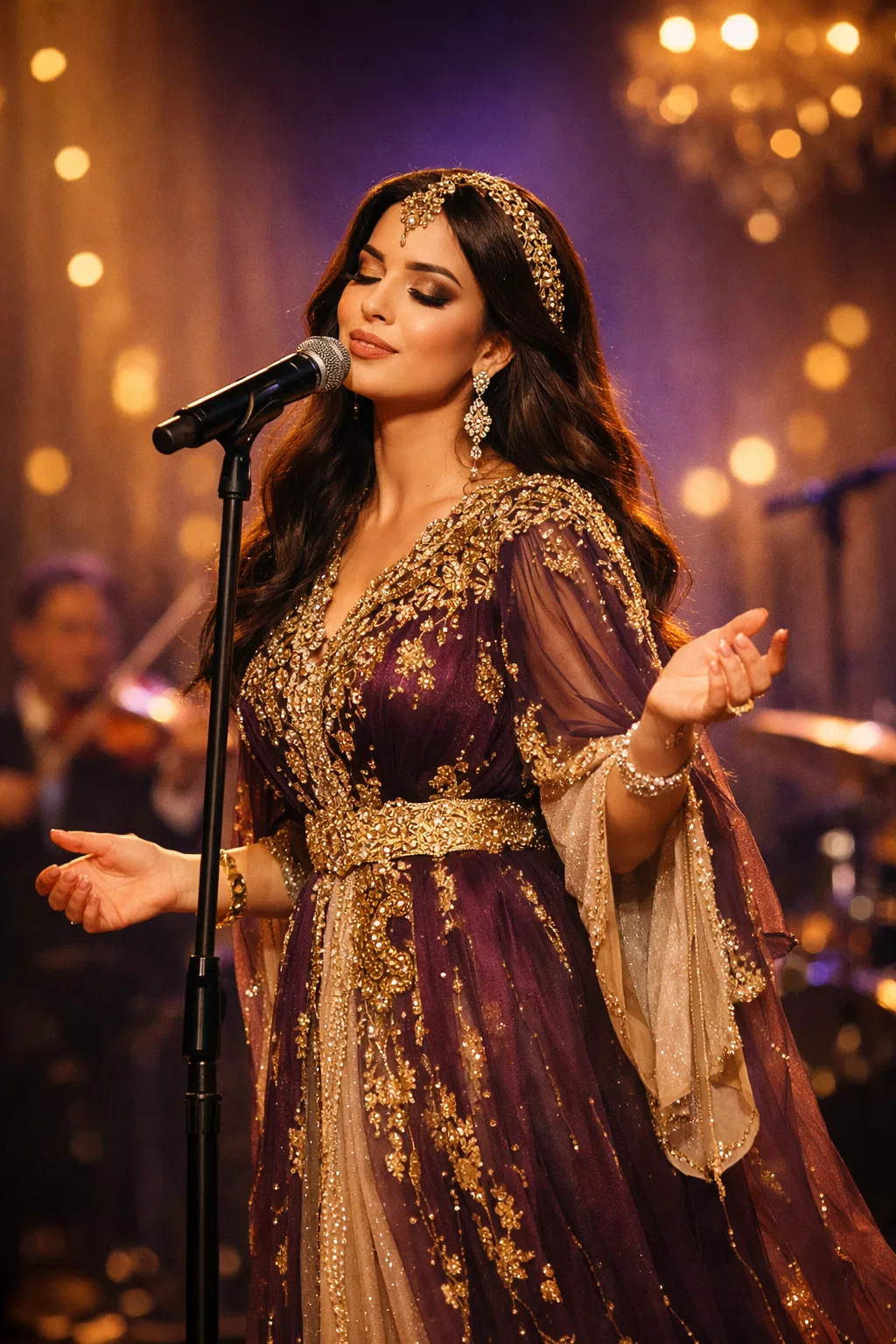 مطربة عربية