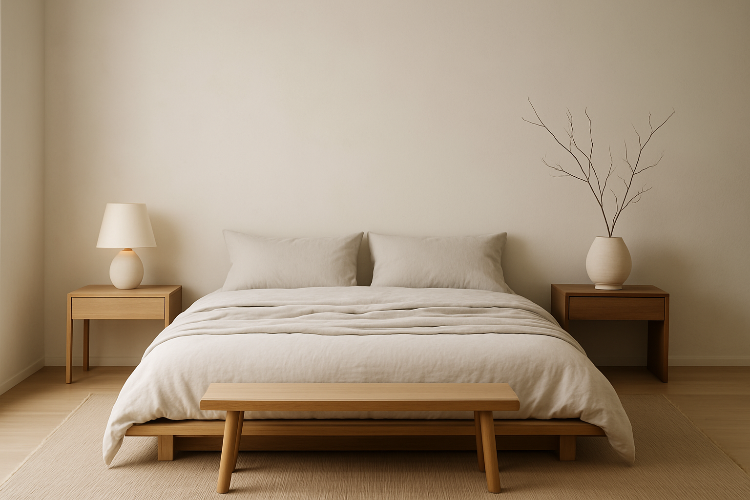 Quarto Japandi