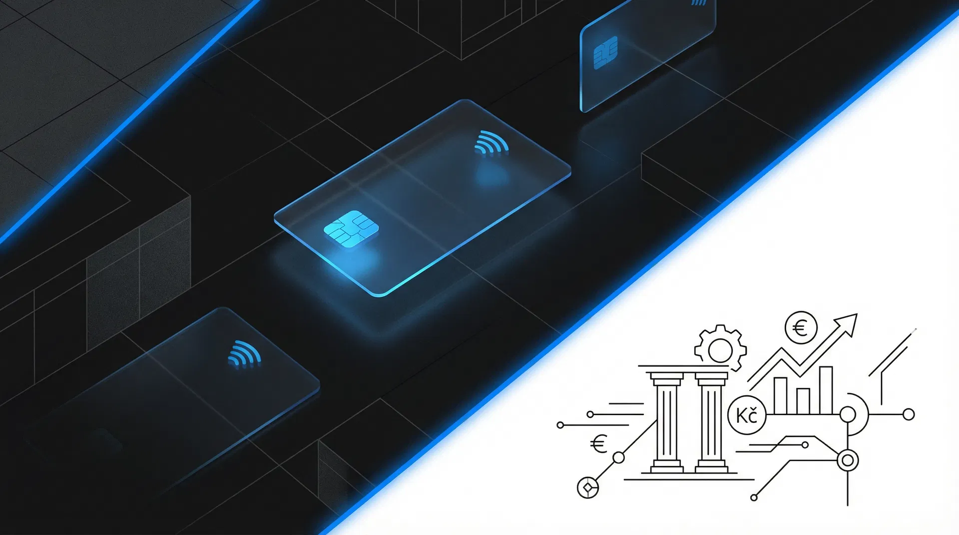 Financial Abstract Background