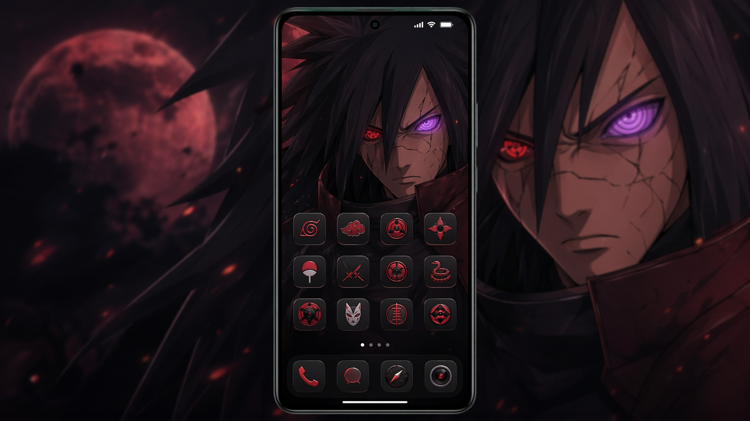 Madara MIUI Theme Preview