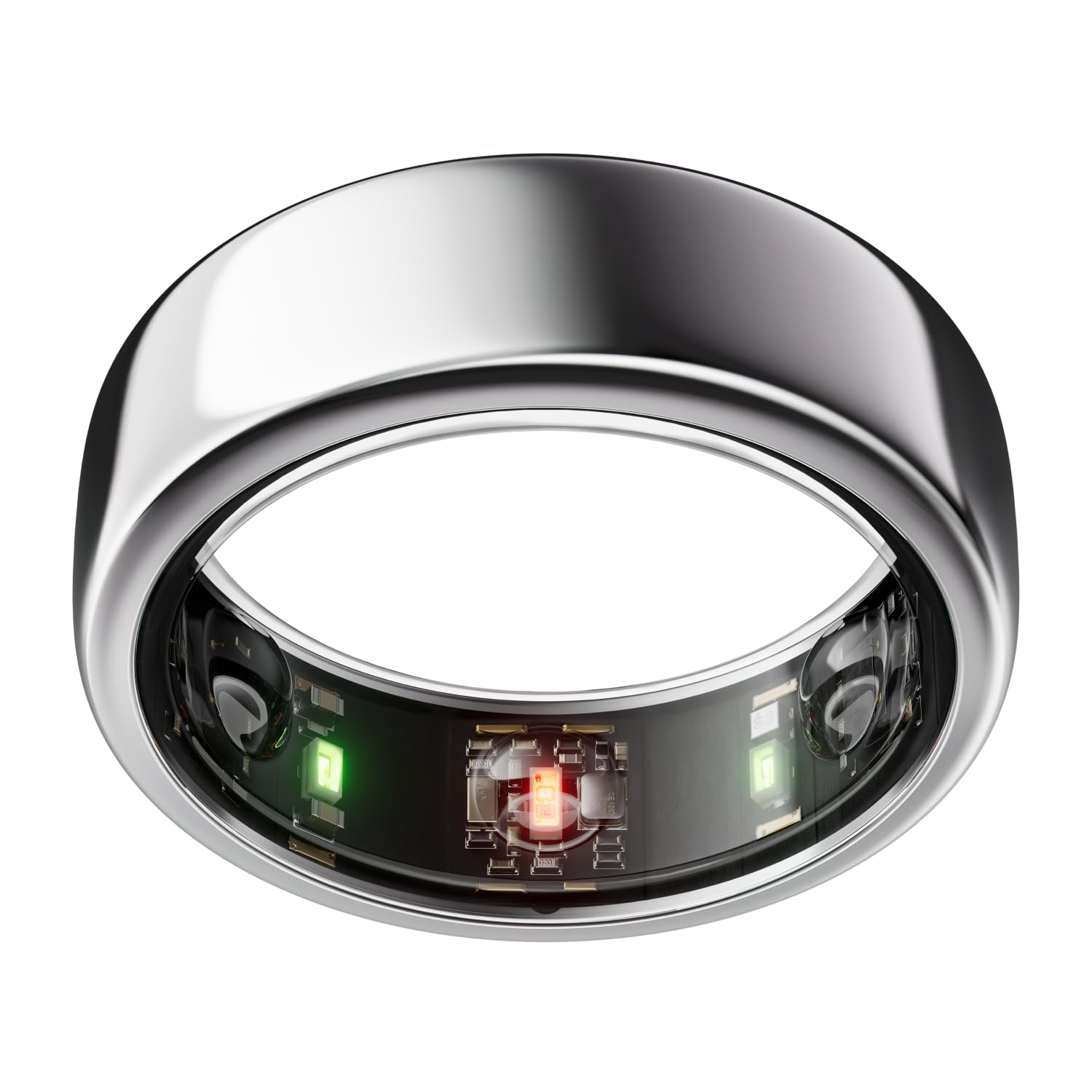 Oura Ring Sensors Close-up