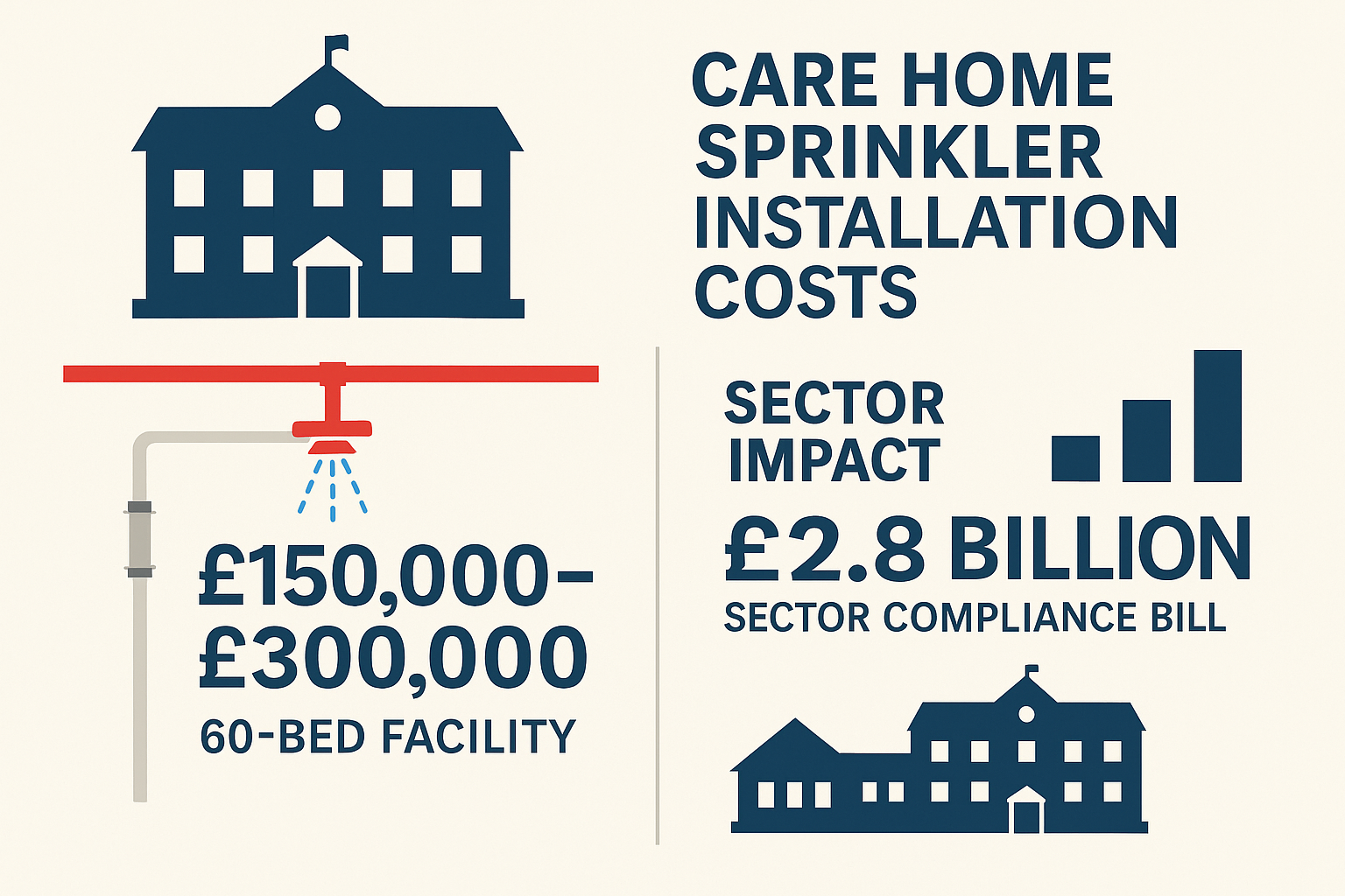 Complete Guide to Part B Building Regulations: The £2.5 Billion Fire Safety Crisis Transforming UK Construction 7 Care Home Sprinkler Installation Costs