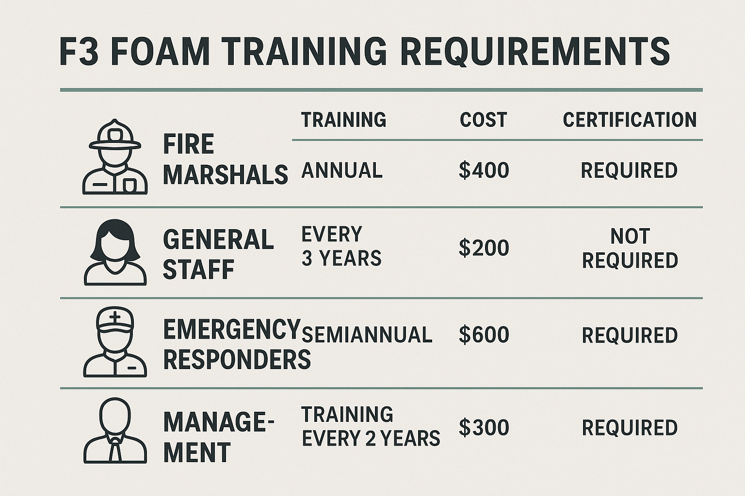 AFFF Fire Extinguisher Ban July 2025: The £1.6 Trillion Environmental Crisis Landing on Your Doorstep 9 F3 Foam Training Requirements