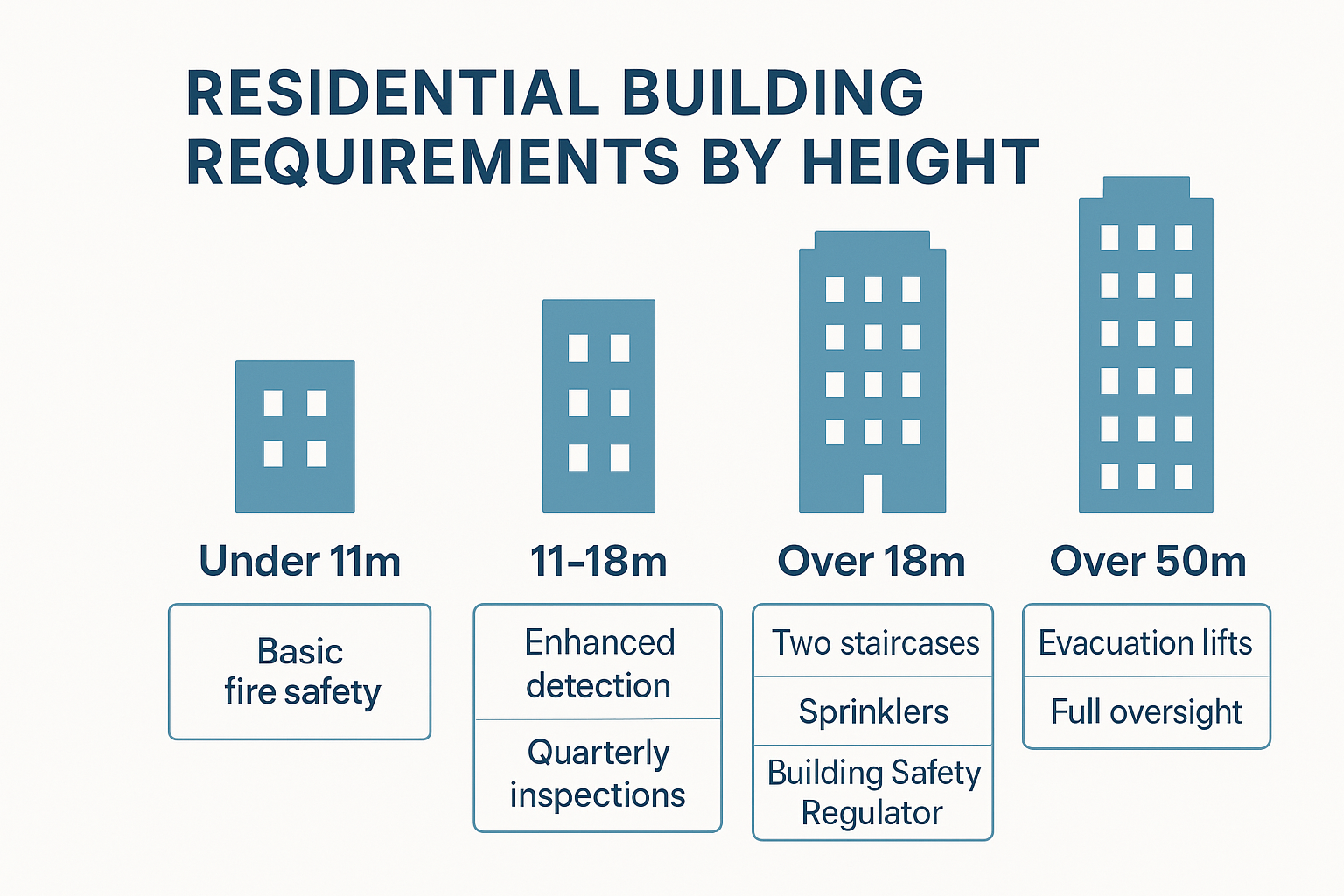Complete Guide to Part B Building Regulations: The £2.5 Billion Fire Safety Crisis Transforming UK Construction 9 Residential Building Requirements Escalating by Height