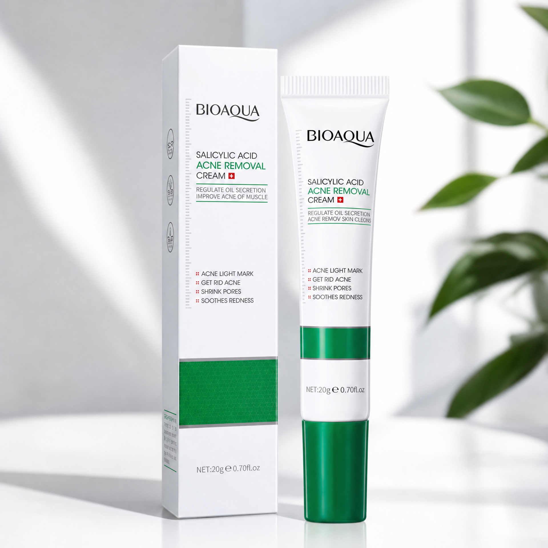 Creme Facial Bioaqua Ácido Salicílico - Produto Completo