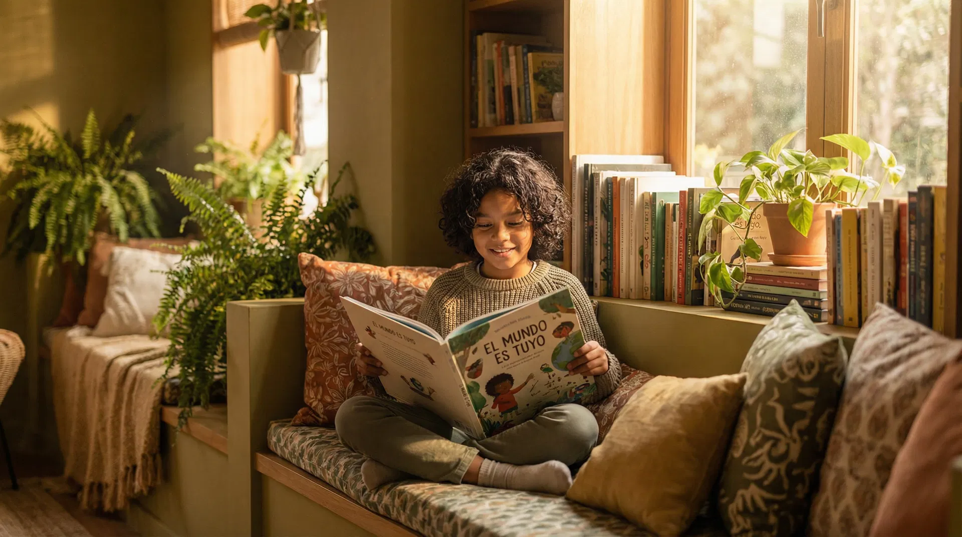 Modalidad Libre - Niño leyendo