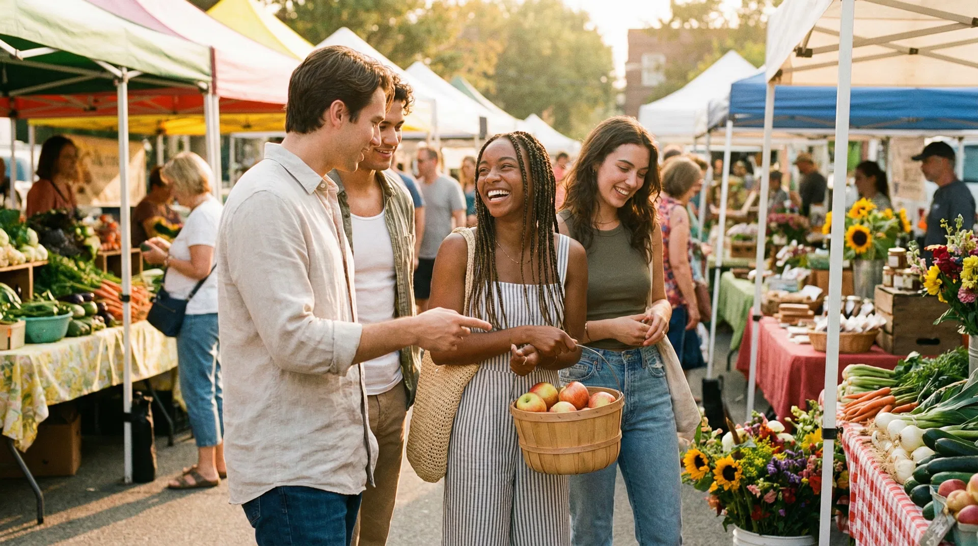 Community farmers market