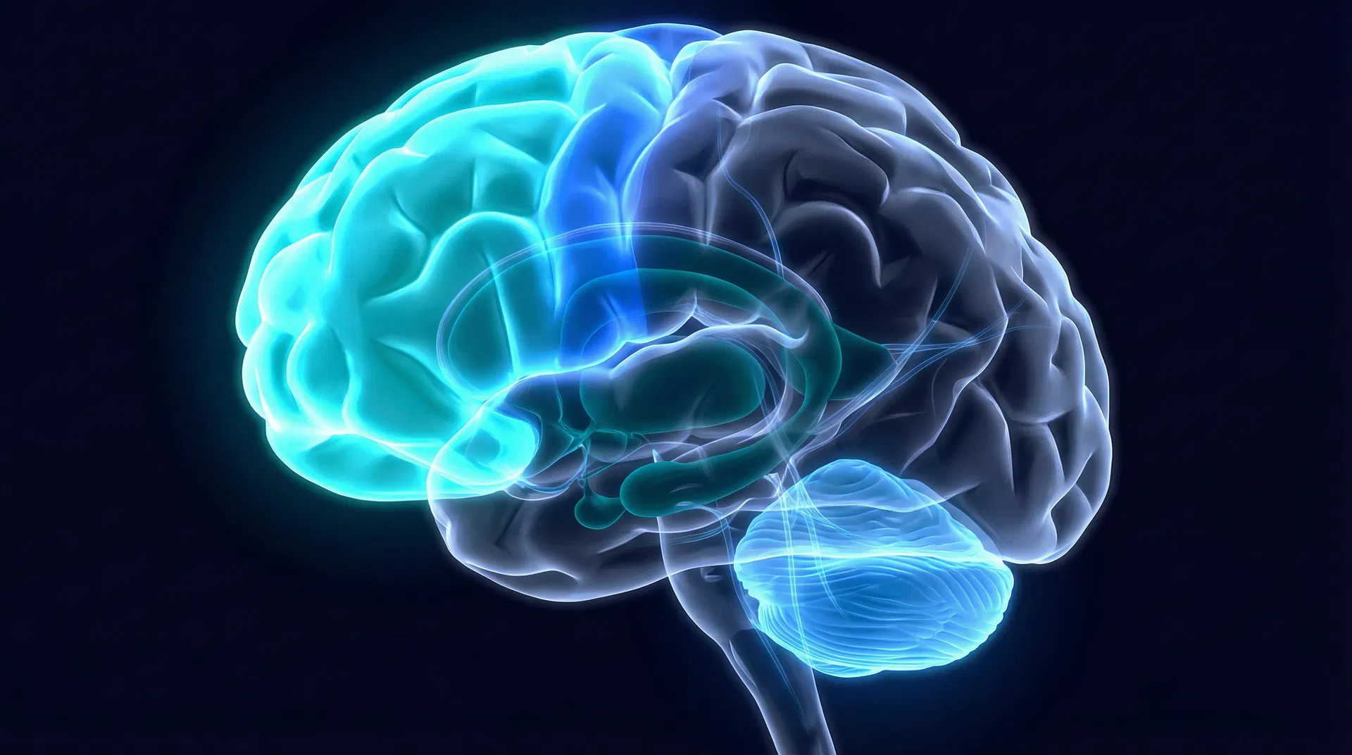 Visualização científica das áreas cerebrais ativadas durante a escrita
