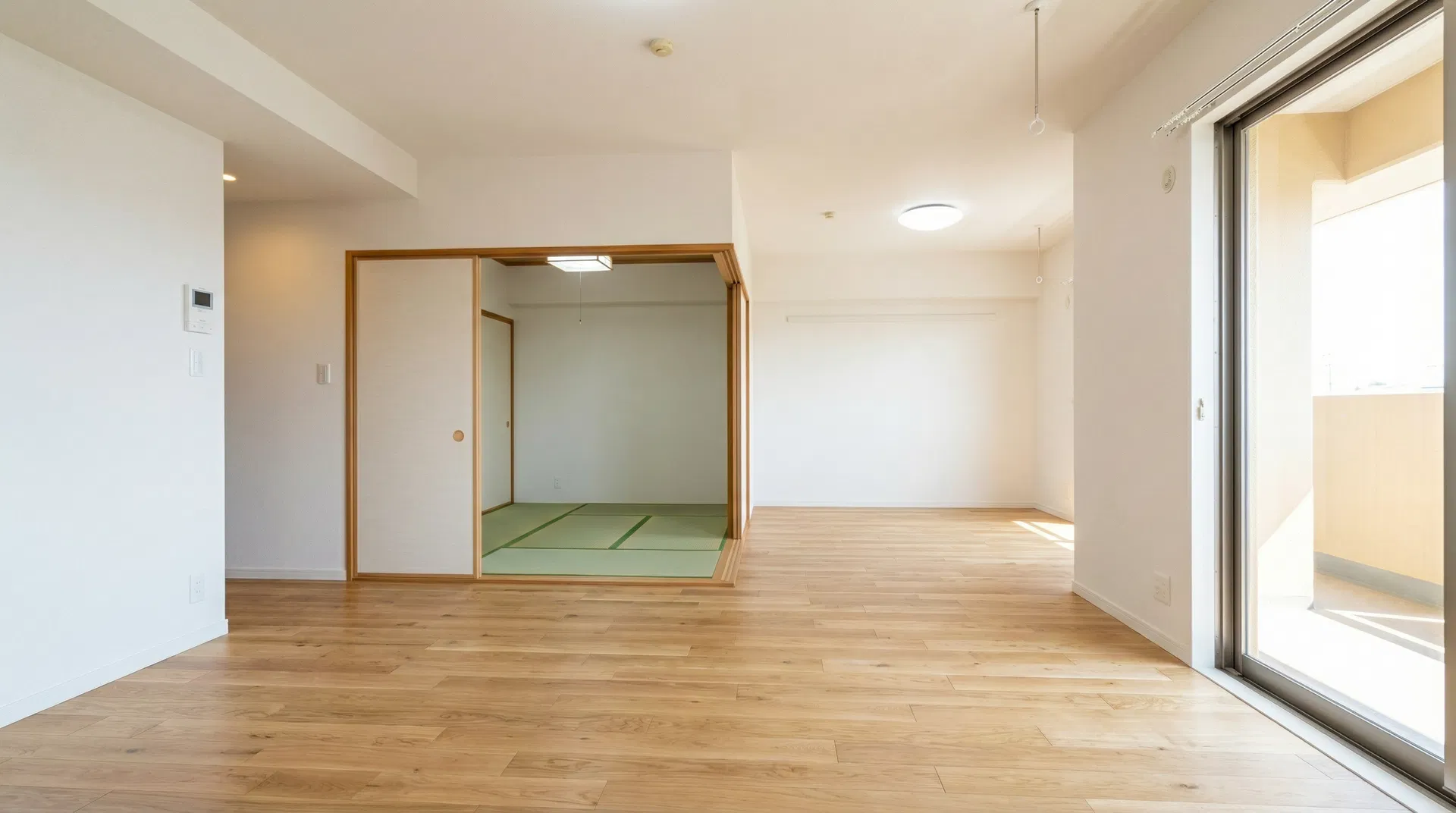 2DK アパート クロス・床張替え - アフター(施工後)