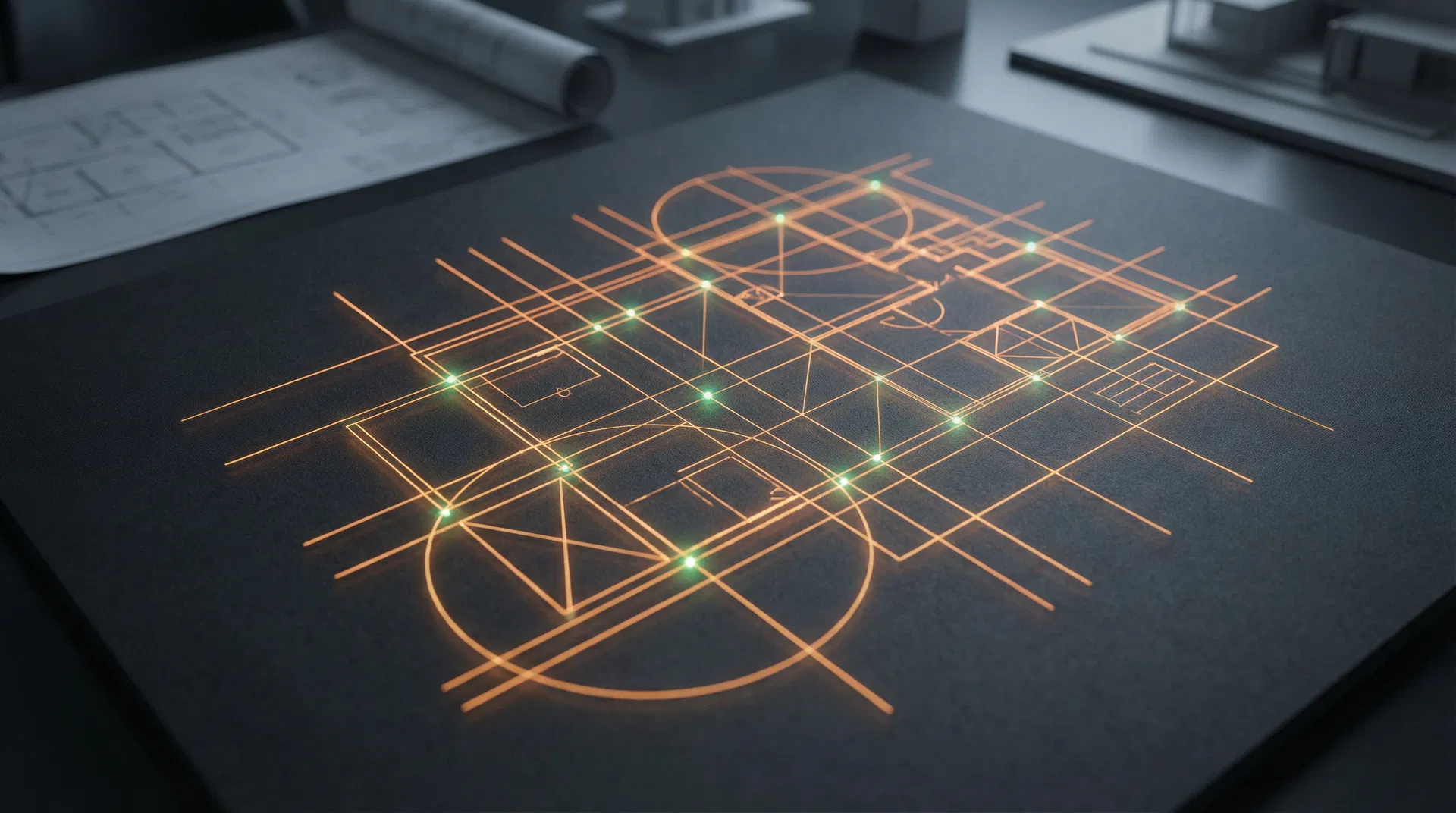 Abstract geometric pattern background