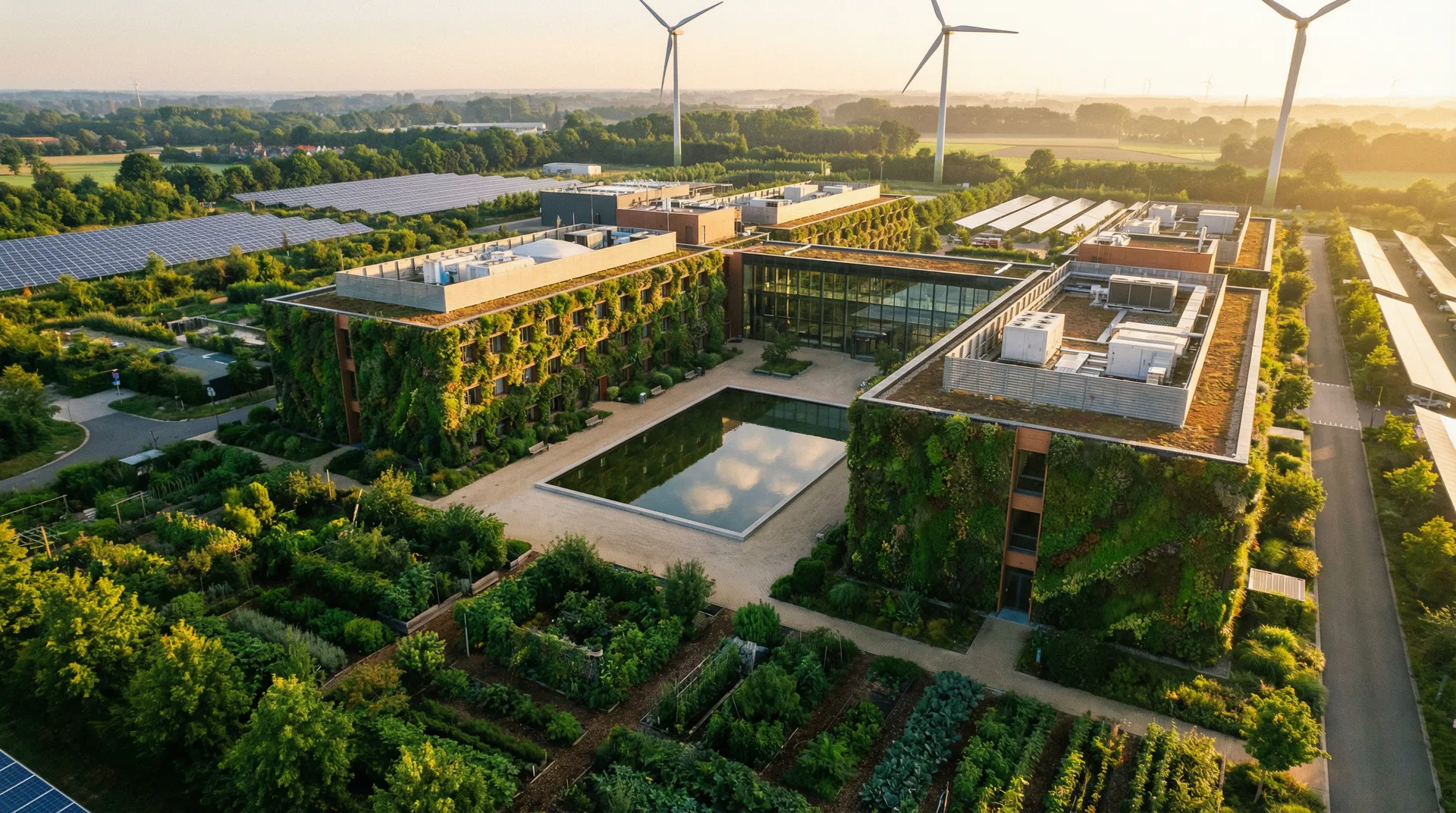 Sustainable pharmaceutical campus