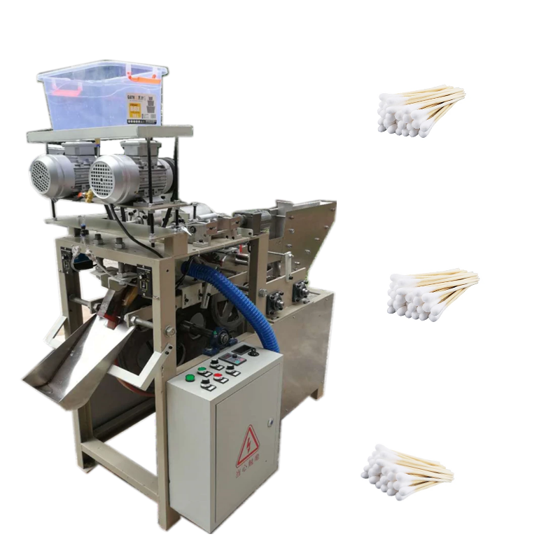 Cotton swab production machinery