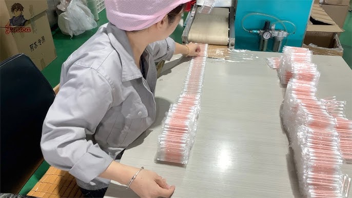 Asian cotton swab factory