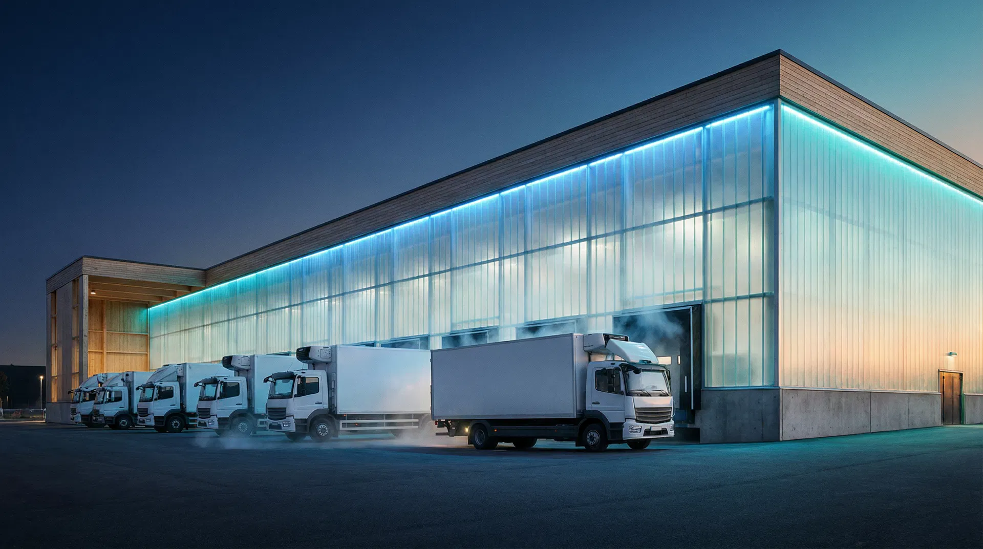 Cold chain logistics warehouse