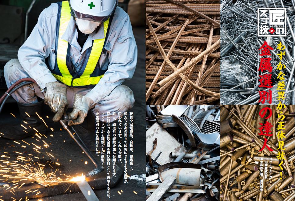 分別作業の様子