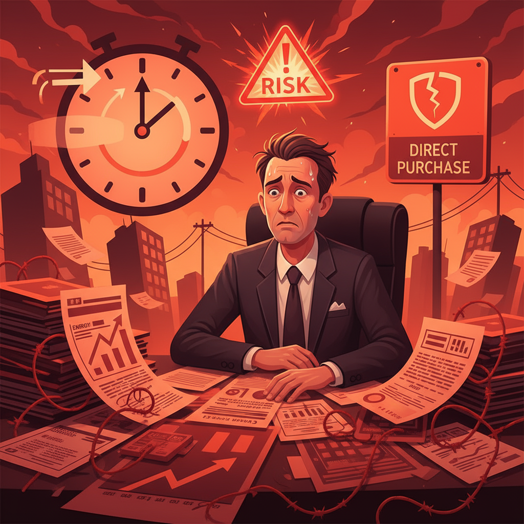 Risques de l'achat direct d'énergie