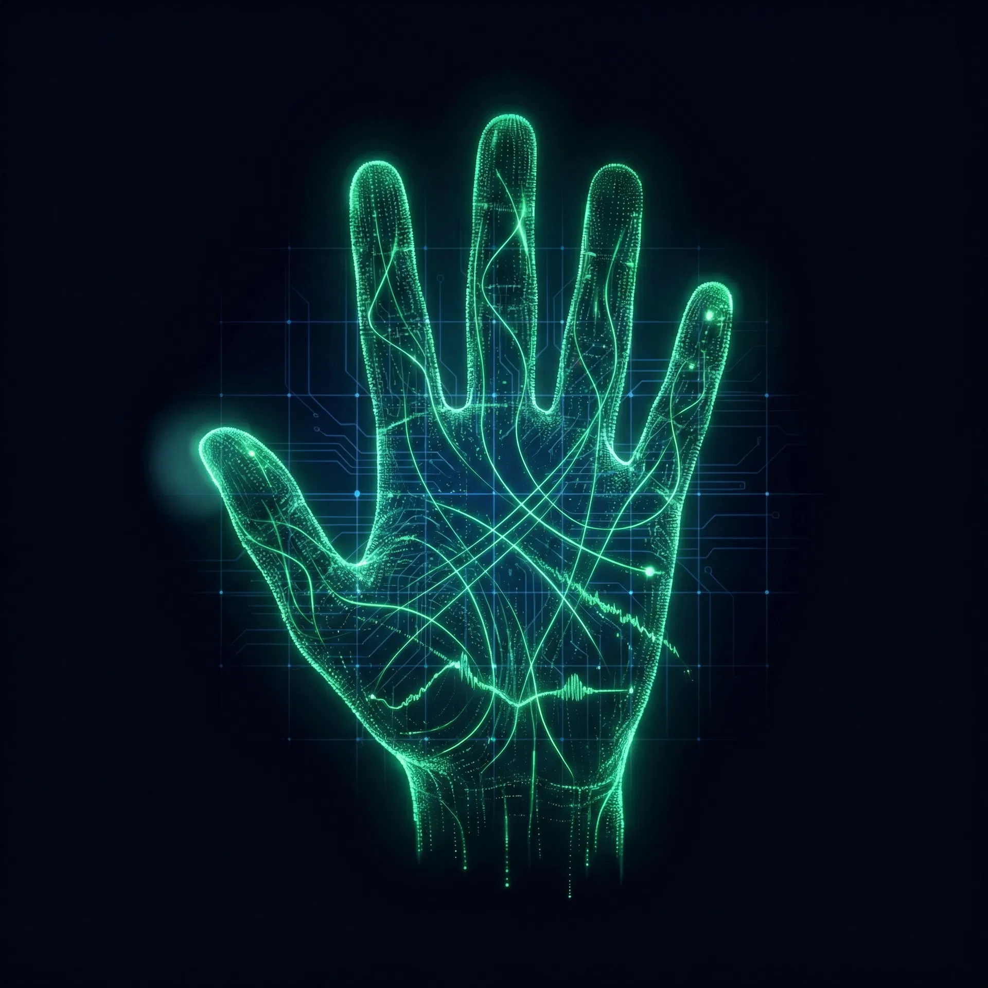 Behavioral biometric fingerprint visualization