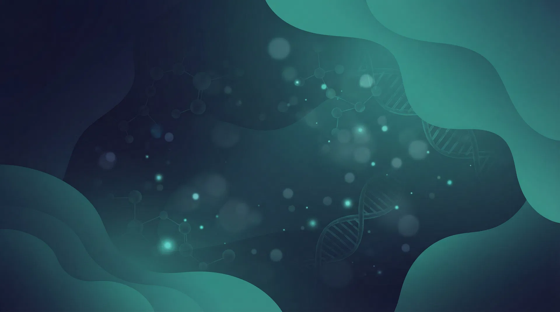 Abstrakte Longevity und Zellgesundheit Hintergrundgrafik