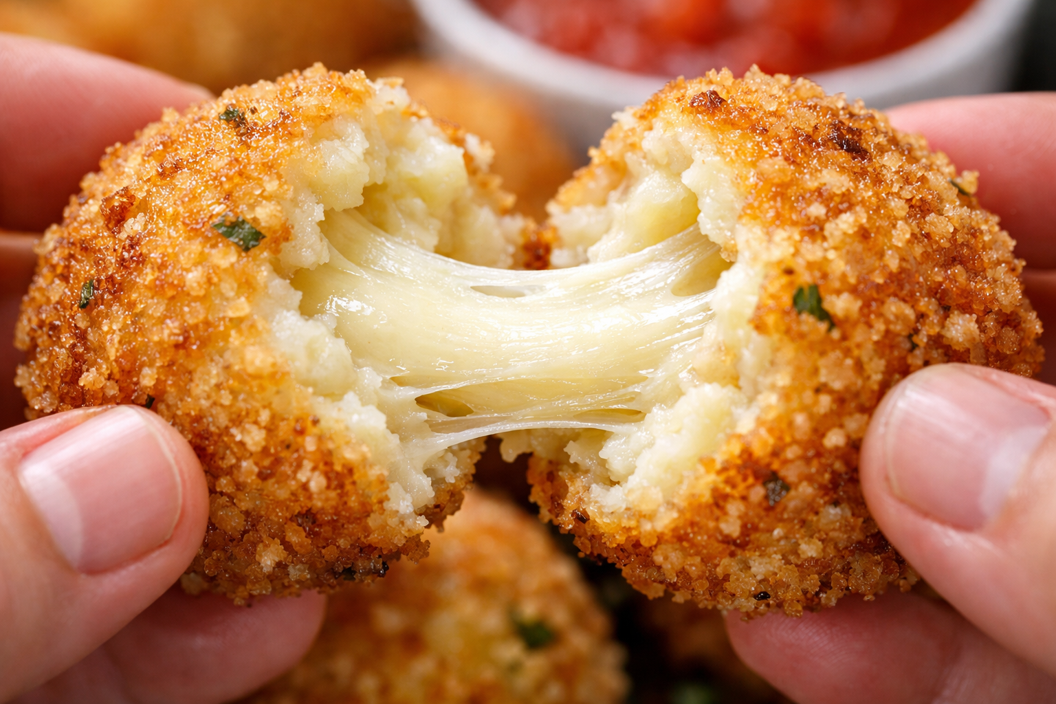 Mashed Potato Cheese Balls