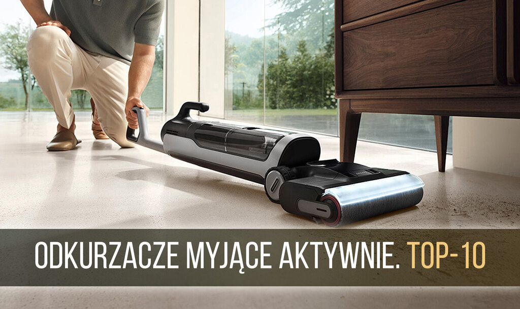 Odkurzacze myjące aktywnie