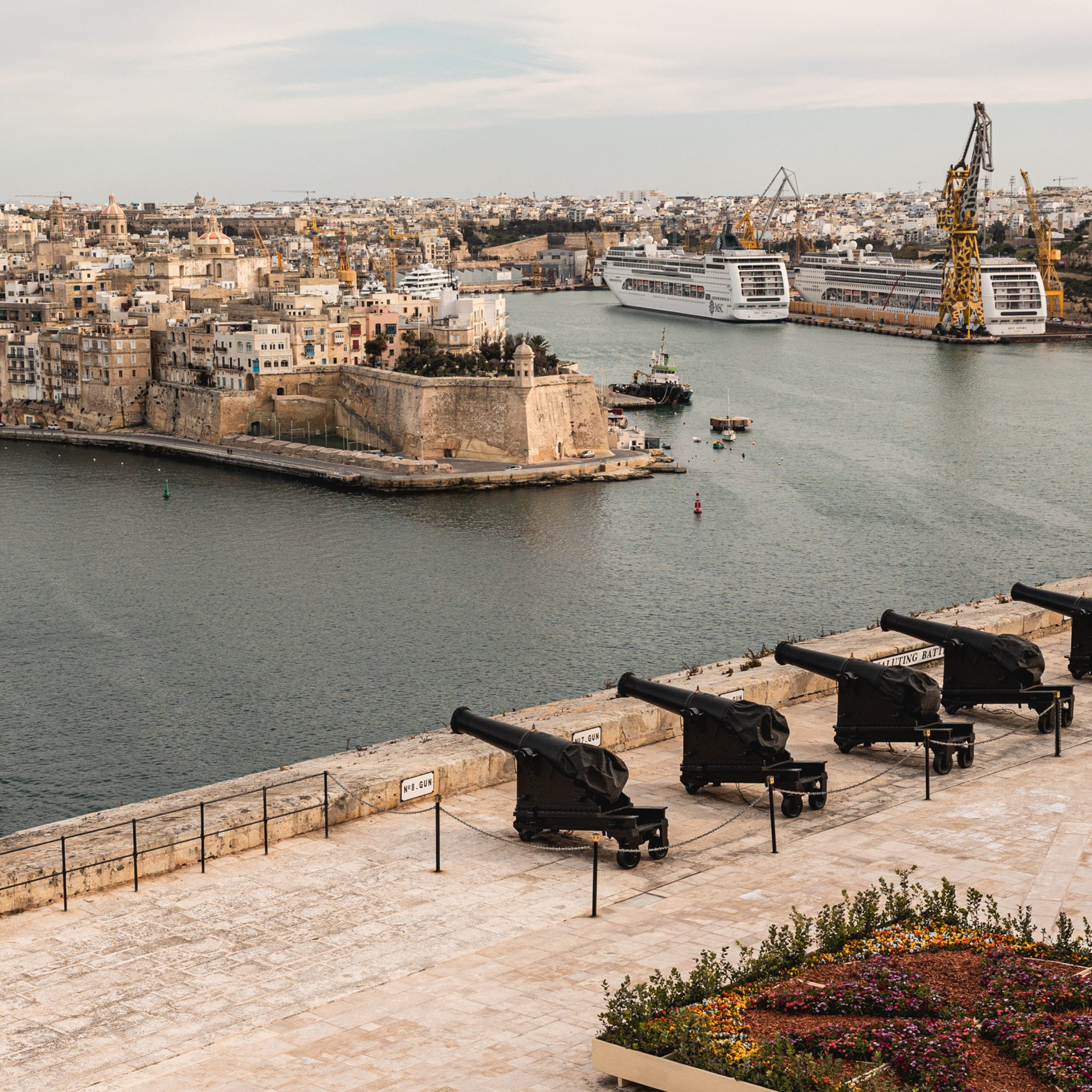 Upper Barrakka Gardens Valletta