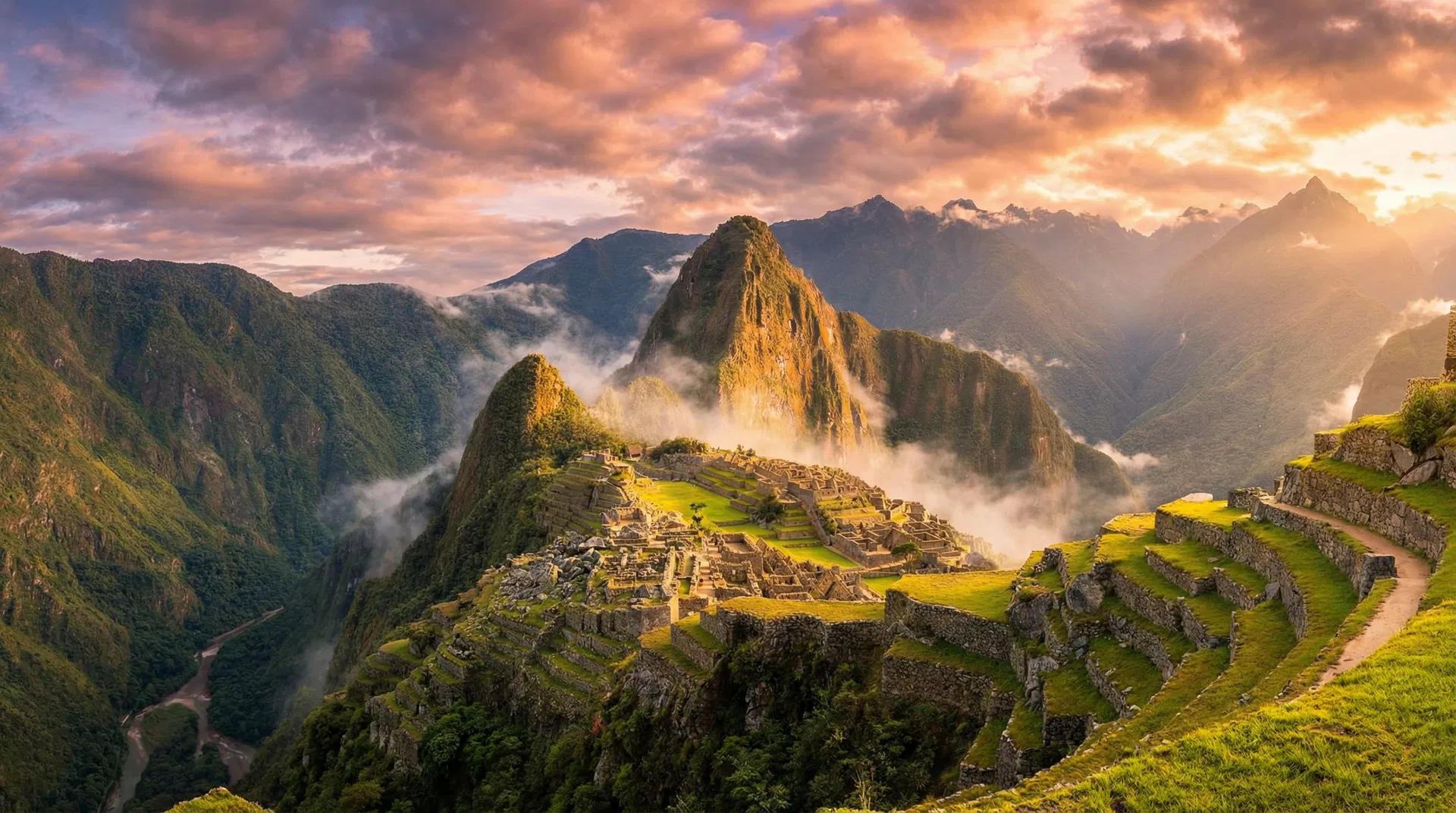 Machu Picchu at Sunrise