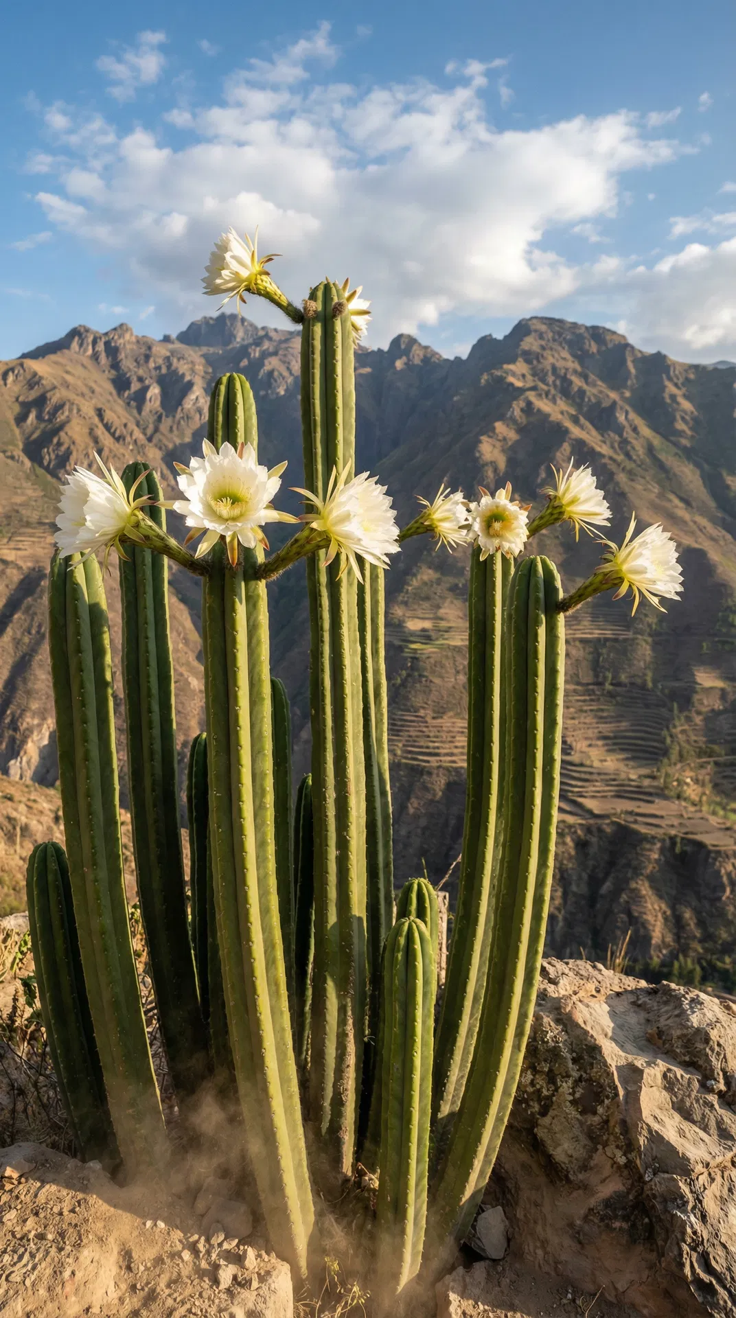 The sacred Huachuma (San Pedro) cactus โ a powerful teacher plant used in Andean traditions for thousands of years. ๐ต #huachuma #sanpedro #plantmedicine